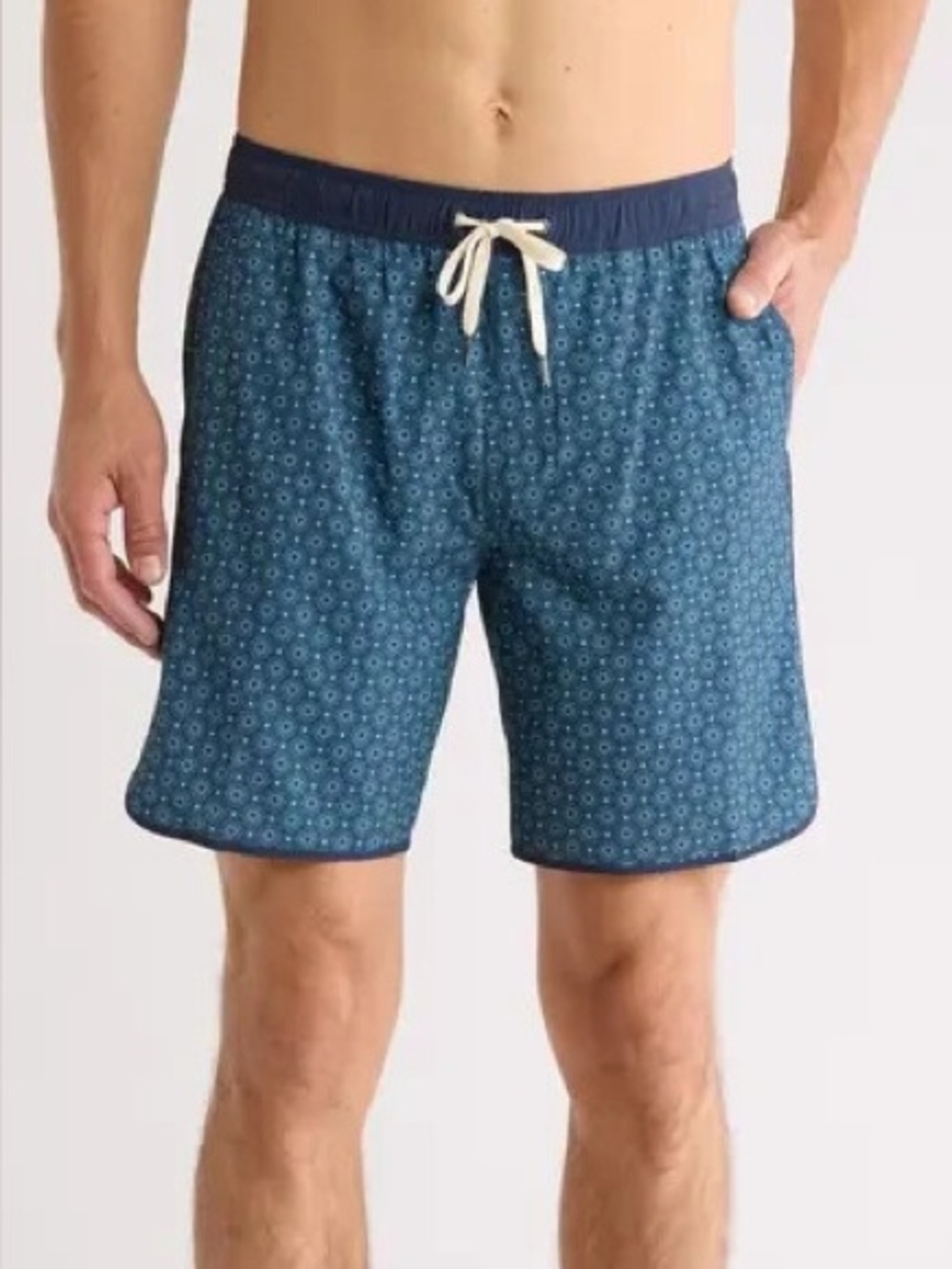 Fair Harbor Anchor 8 in Swim Short w Built in Liner - Neptune Navy